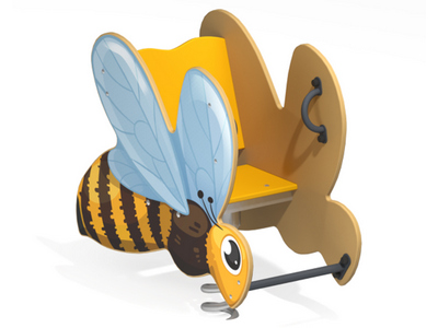 Качалка на одинарной пружине Трудолюбивая пчёлка 1