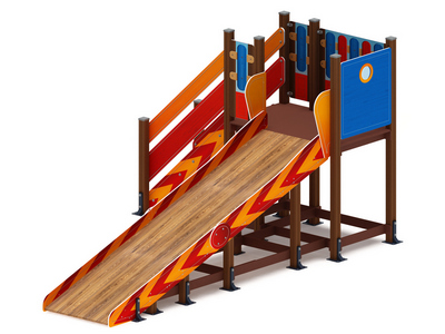 Горка Снежный вихрь-1 h=1500