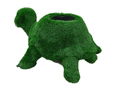 Топиари черепаха Ида, с кашпо, h=60см — газон Deluxe