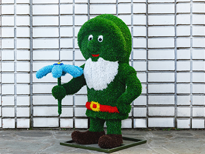 Топиари Гном цветочник - газон Eco