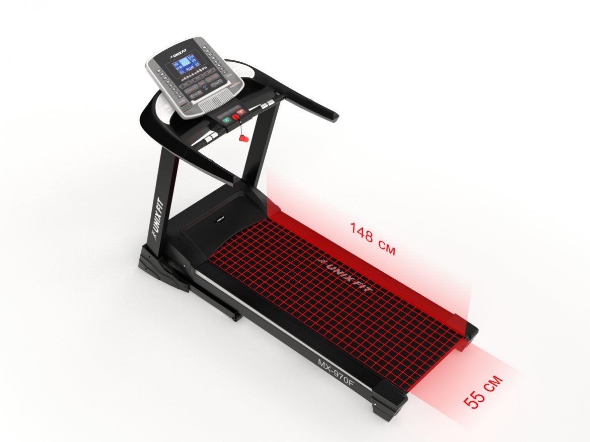 Беговая дорожка UNIXFIT MX-970F - вид 4