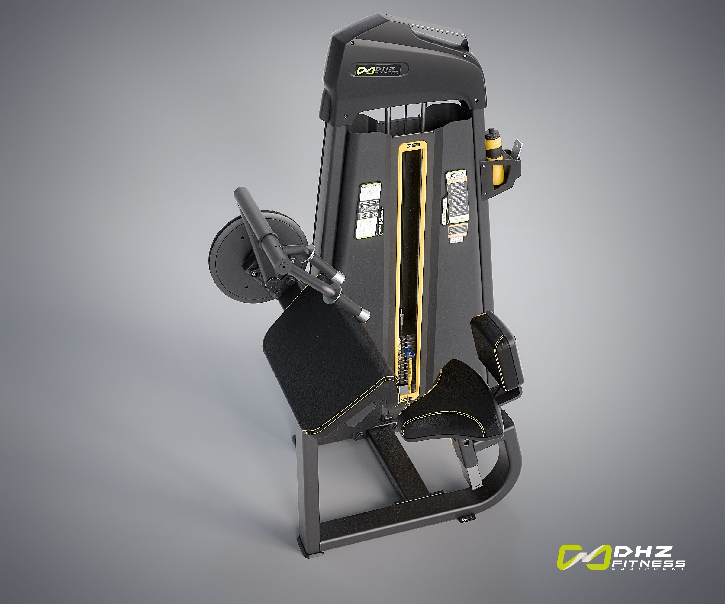 Трицепс-машина сидя (Наклонная парта) E-1028В - вид 5