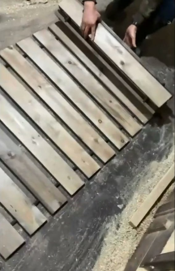 Деревянная дорожка из лиственницы ЕЕ0018 - вид 2