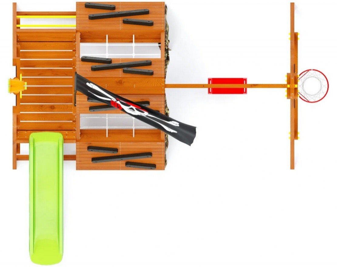 Детская игровая площадка Штабик мини 1 - вид 4