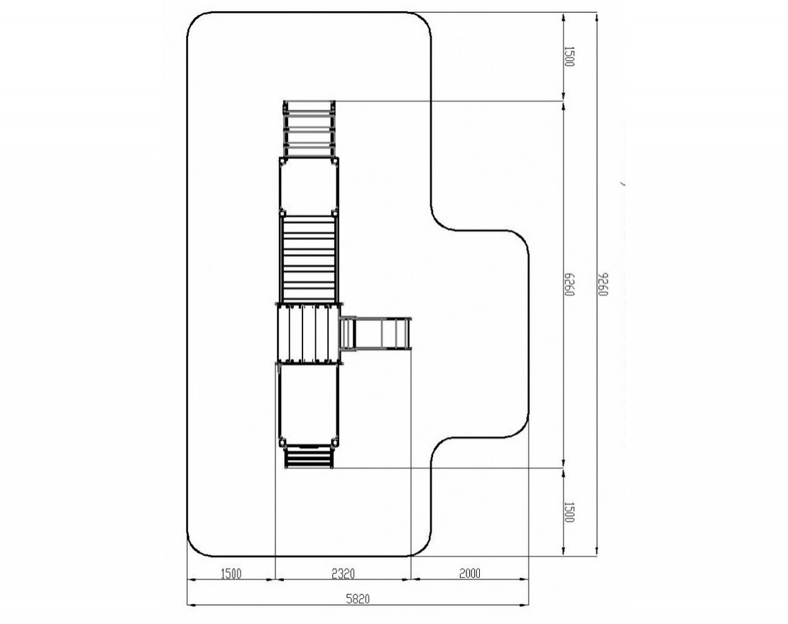 Детская игровая площадка Юный машинист-4 - вид 2