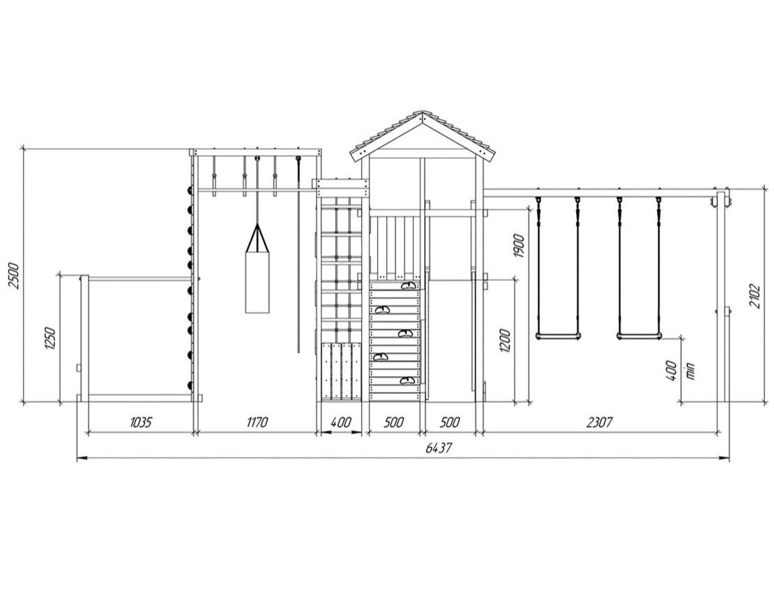 Детская игровая площадка Гарда 5 Друзья - вид 2
