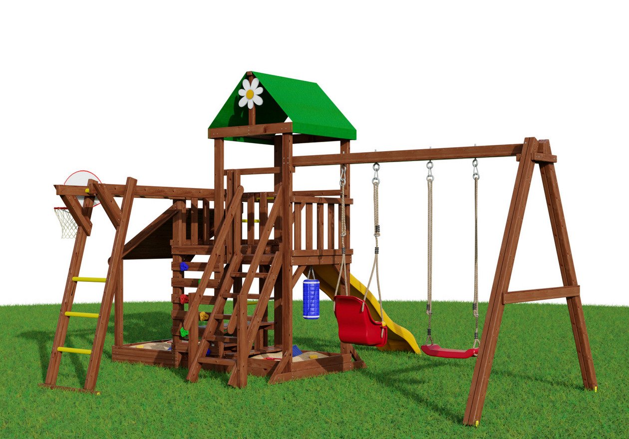 Детская игровая площадка Дейзи 6 - вид 4