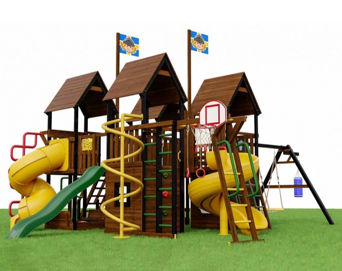 Детская площадка Рыцарский замок 2 - вид 4