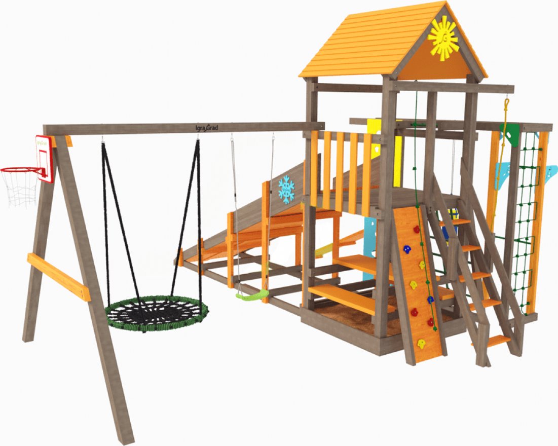 Детская площадка Спорт 1 с зимним модулем - вид 5