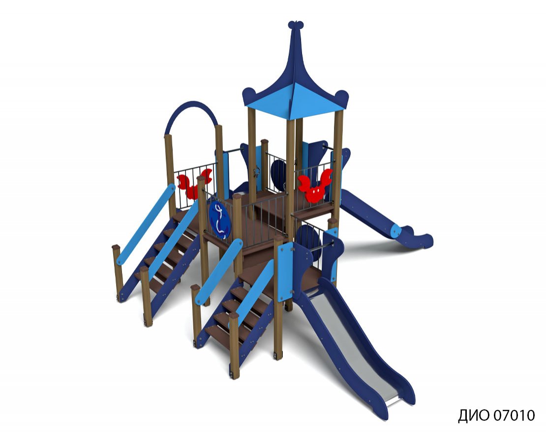 Детский игровой комплекс Лагуна ДИО 07010 - вид 2