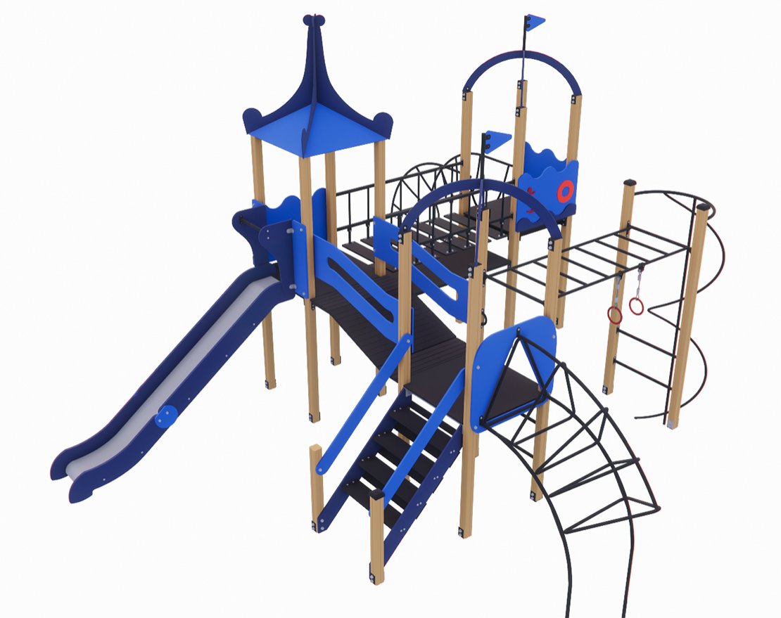Детский игровой комплекс Лагуна ДИО 07020 - вид 3