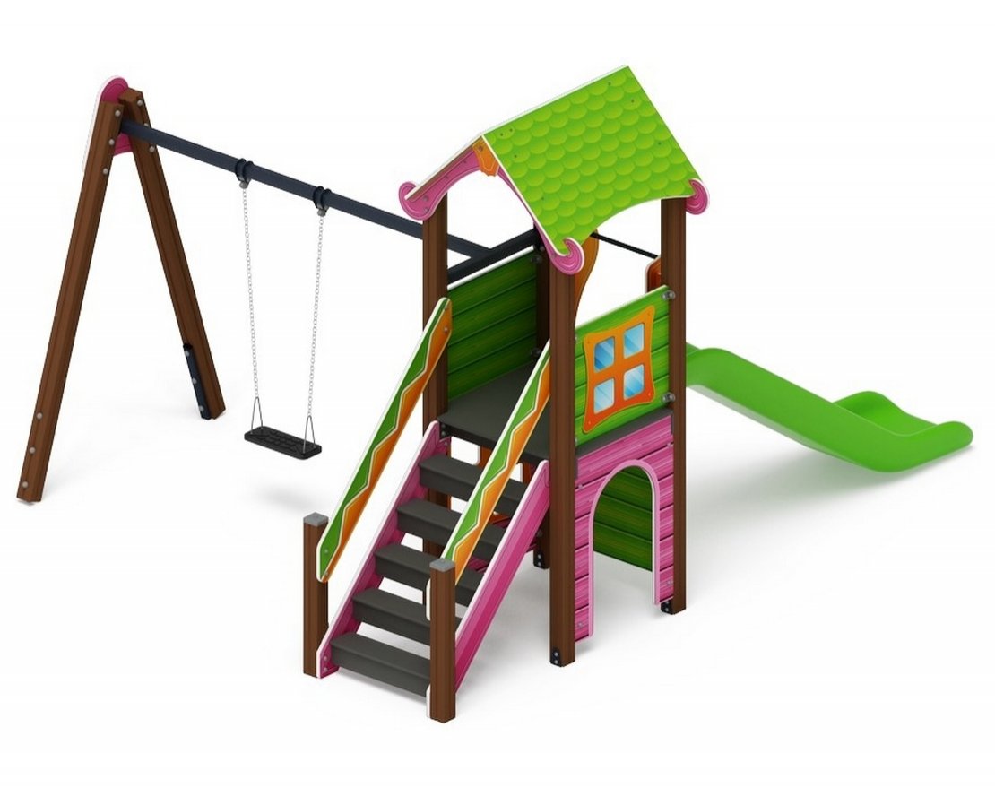 Детская игровая площадка Тайны Белогорья-3 - вид 3