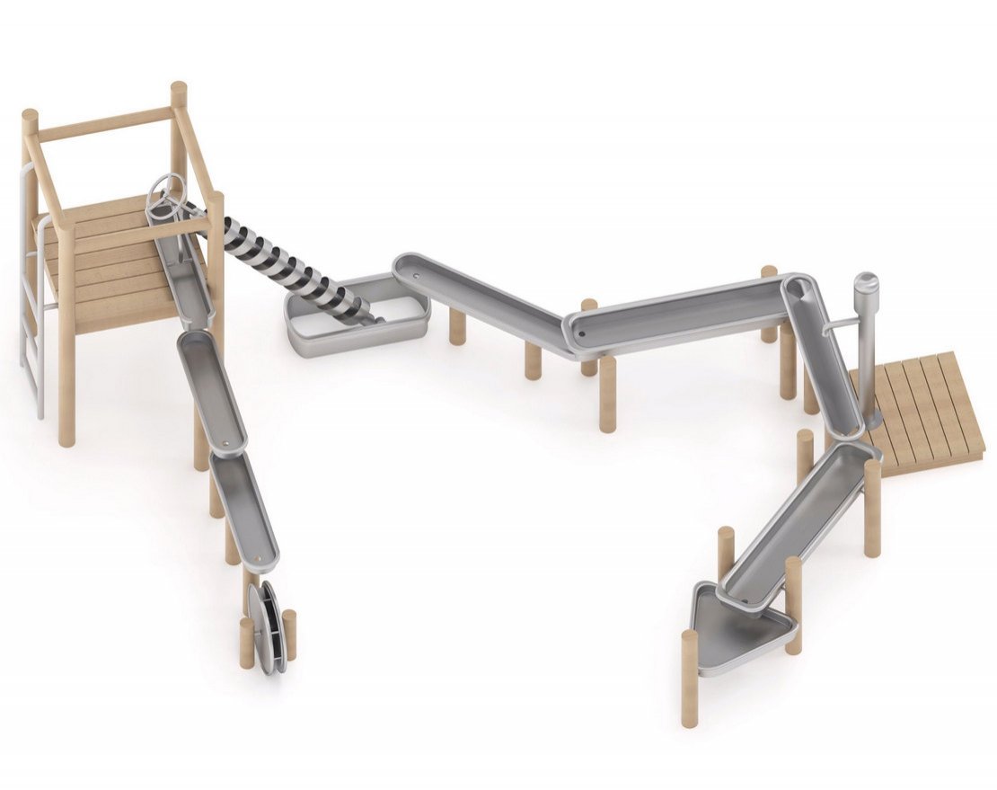 ДЕТСКОЕ ИГРОВОЕ ОБОРУДОВАНИЕ WATERSAND «WS-01.01» - вид 2