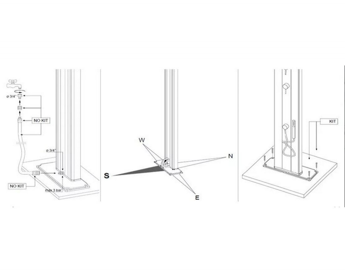 Душ солнечный Happy Five F 520 - вид 3