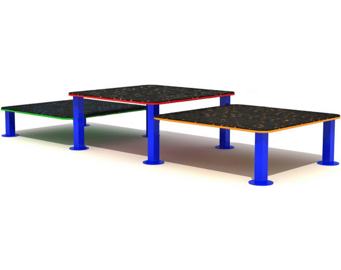 Элемент для выгула собак Площадка тройная - вид 2