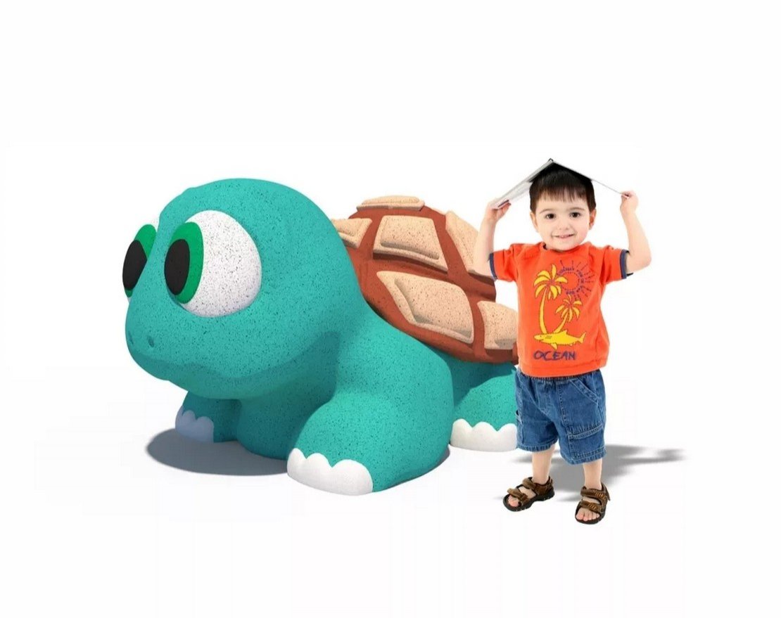 Фигура из резиновой крошки Черепаха - вид 3