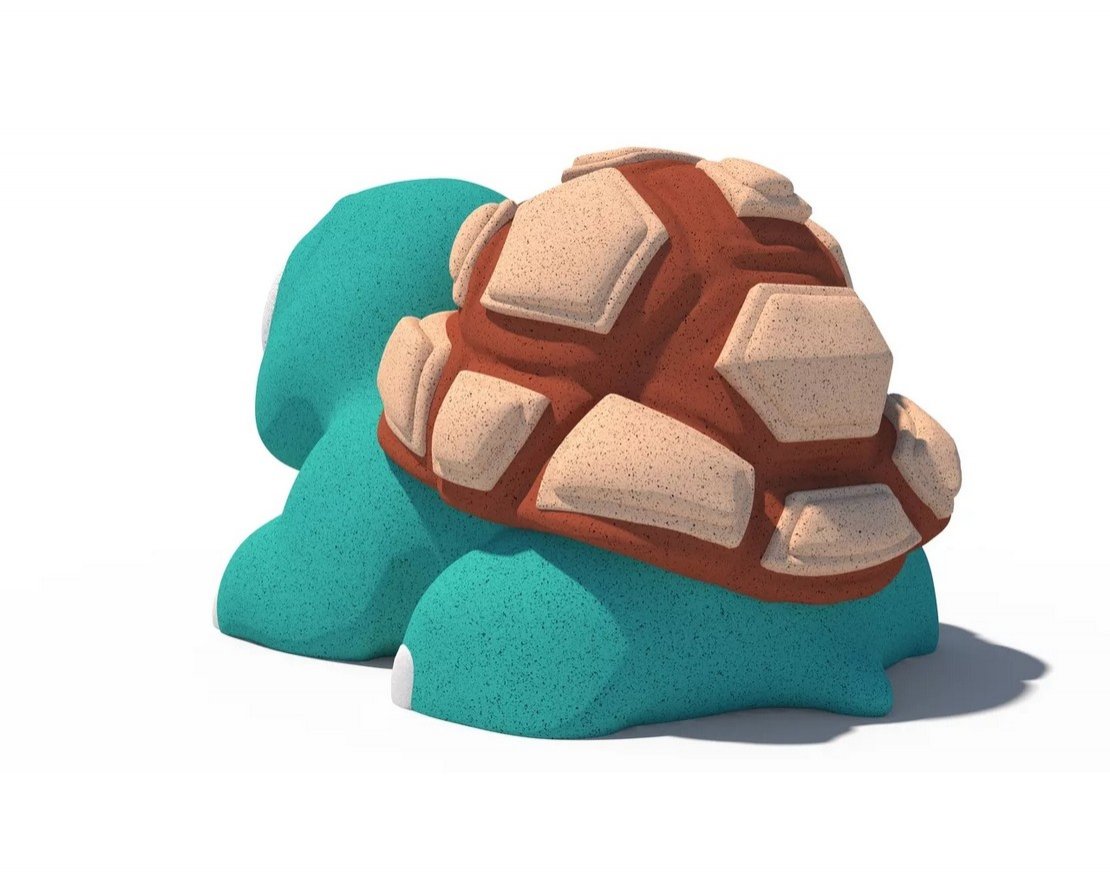 Фигура из резиновой крошки Черепаха - вид 2