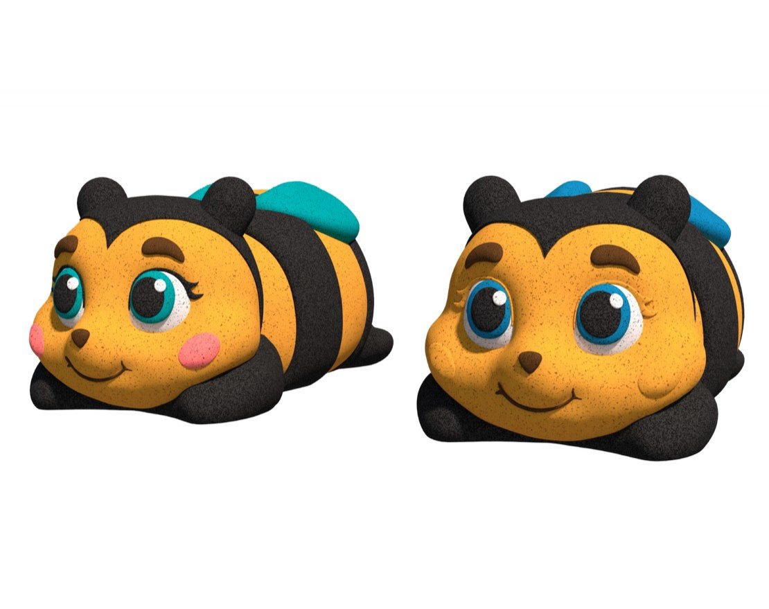 Фигура из резиновой крошки Пчелка / Шмель - вид 3