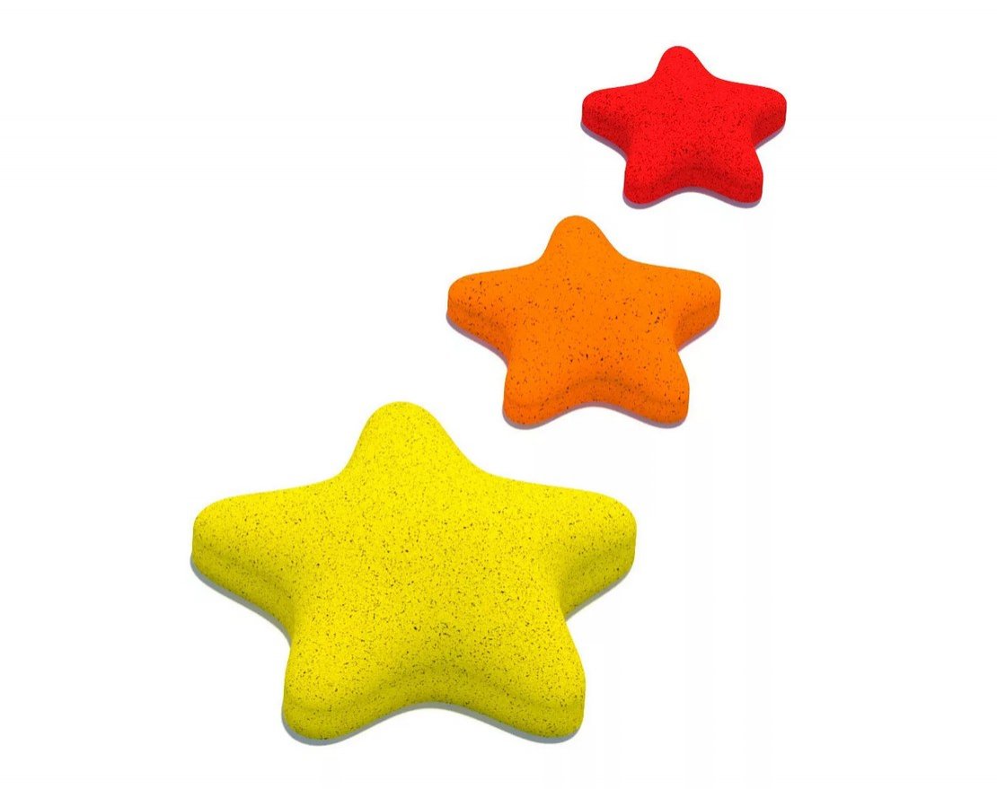 Фигура из резиновой крошки Звезда - вид 3