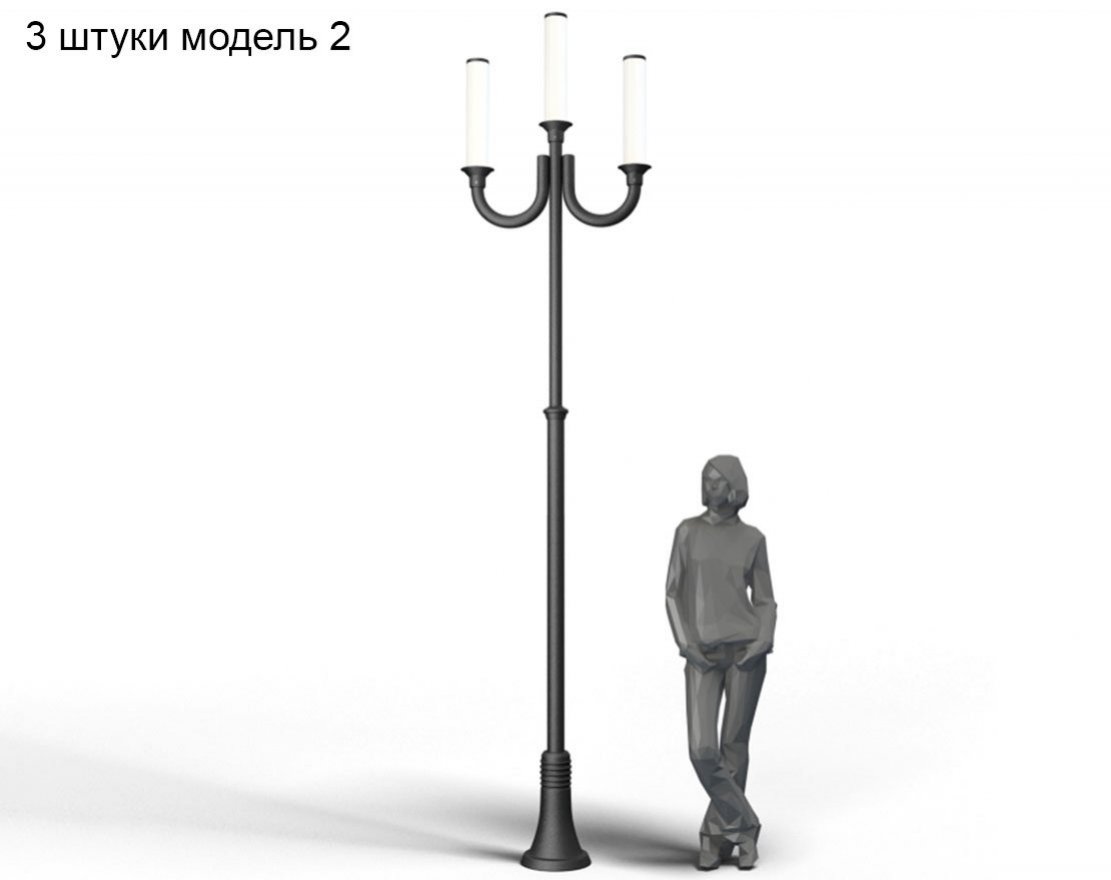 Фонарь уличный Суздаль-1 (комплект) - вид 5