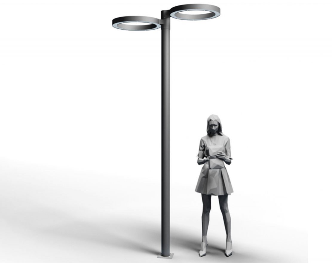 Фонарь уличный Спрингфилд 3-1 (комплект) - вид 2