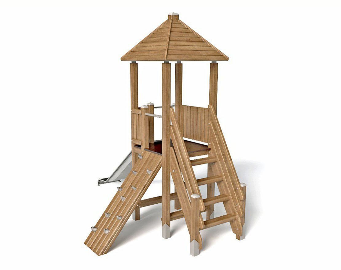 Игровой комплекс Активный двор 1 ЭКО - вид 2