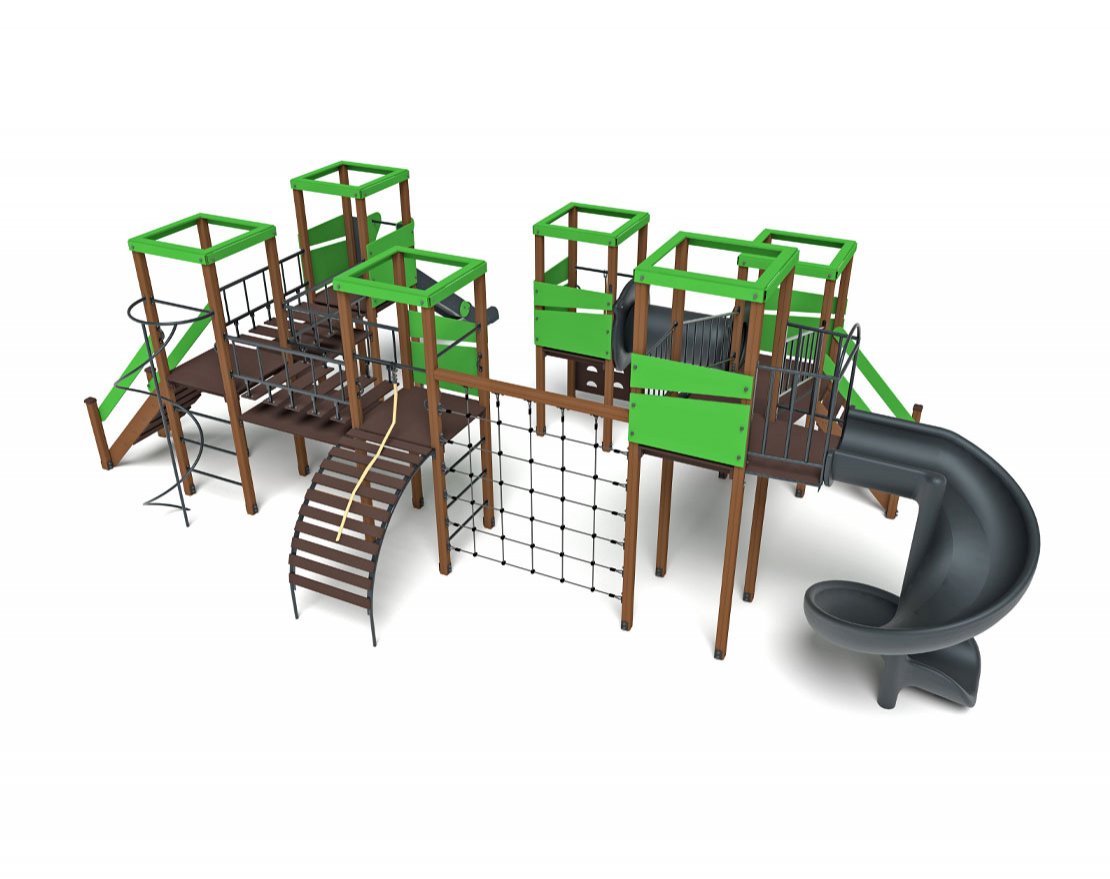 Игровой комплекс Геометрия Н-1500 и 2000 ДИО 09080 - вид 3