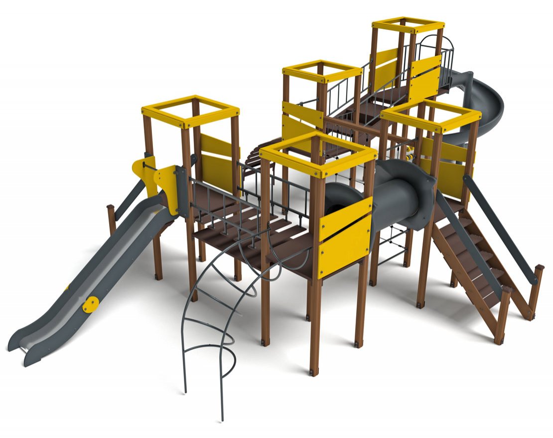 Игровой комплекс Геометрия Н-1500 и Н-2000 ДИО 09070 - вид 4