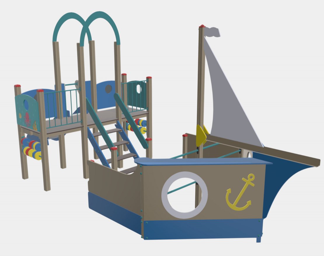Игровой комплекс TORUDA Море 3D 10117.1 - вид 2