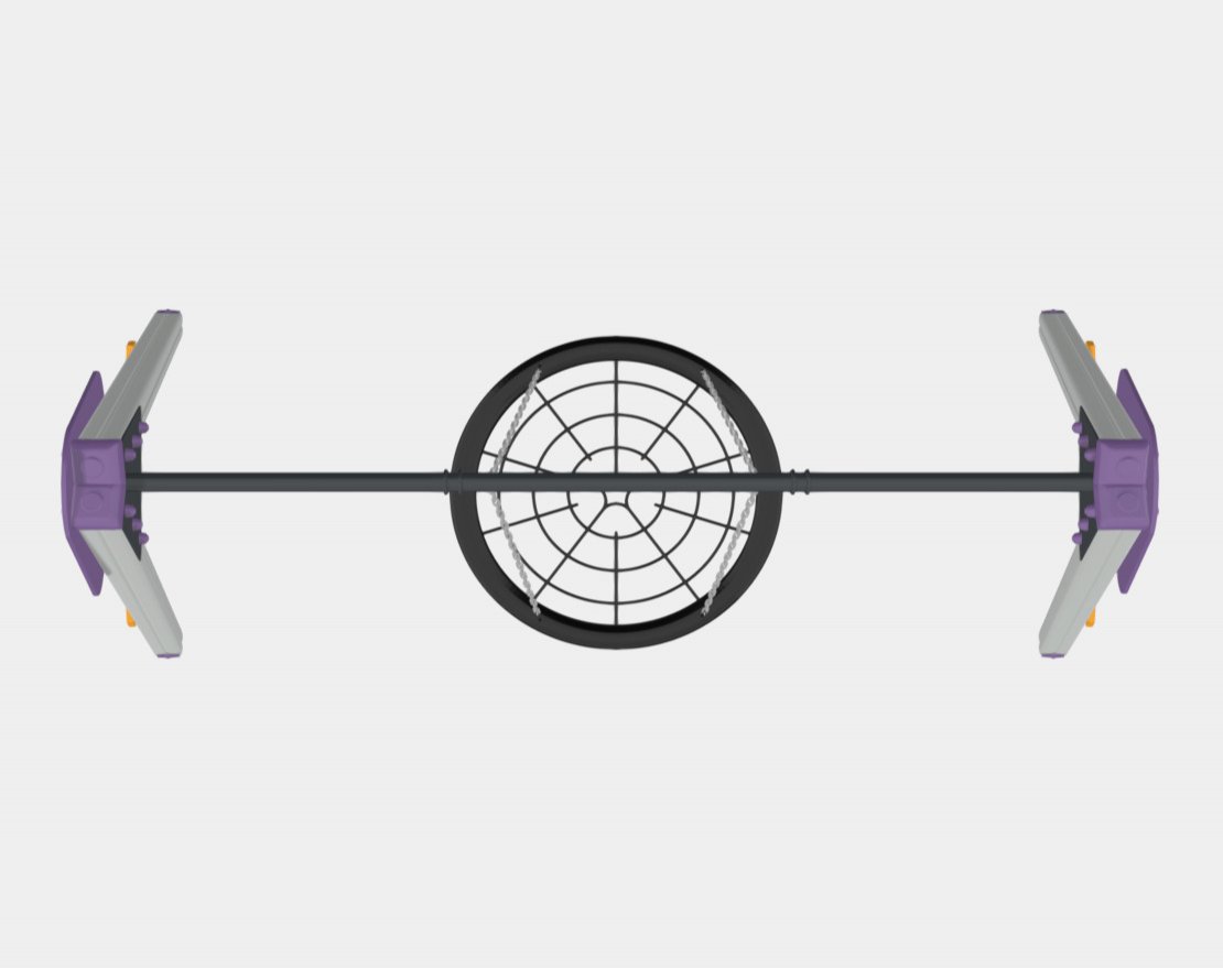 Качели-гнездо деревянные TORUDA Лакомка 01051 - вид 3