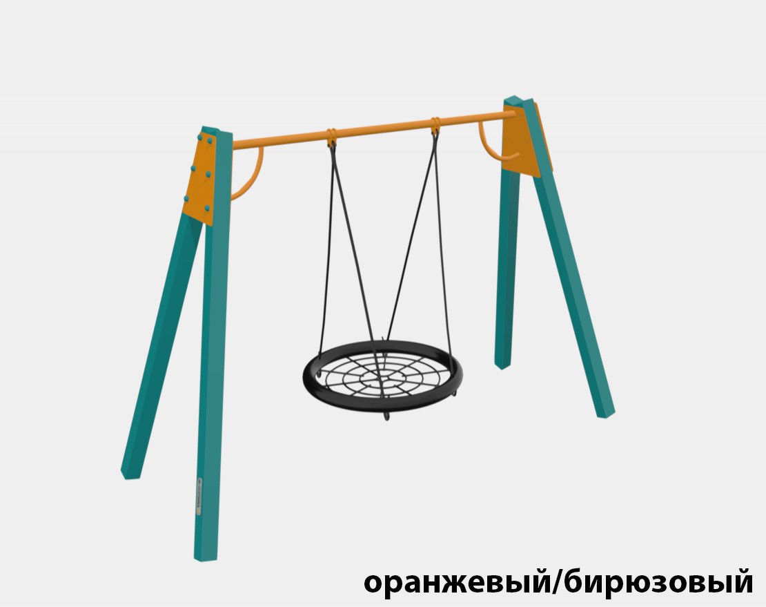 Качели-гнездо на металлических стойках TORUDA 01052 - вид 3