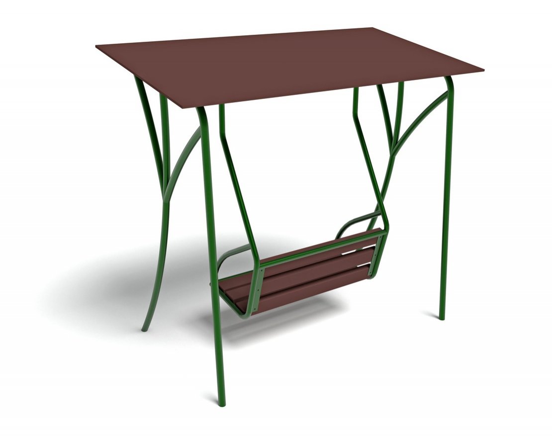 Качели садовые с навесом ИО 01170 - вид 2