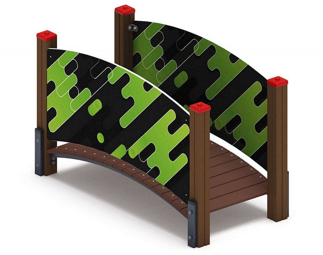 Мостик гнутый Тропа исследователя-2 - вид 3