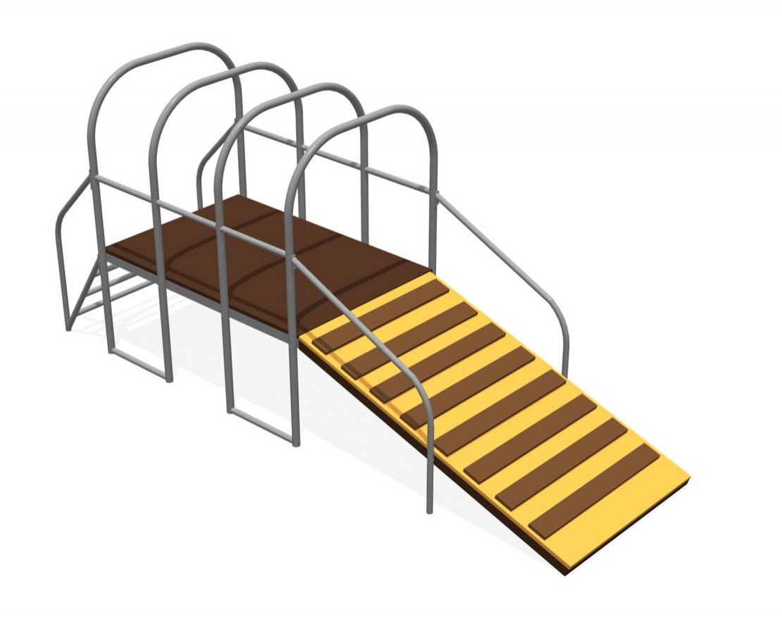 Мостик-лаз Путь героев - вид 3