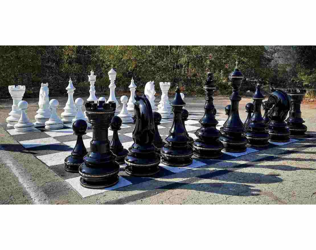 Набор шахматных фигур из стеклопластика (32 шт.) - вид 2