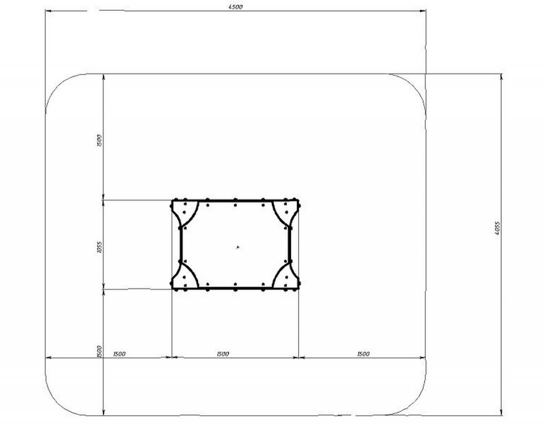 Песочница Золотая долина-2, H=1000 - вид 3