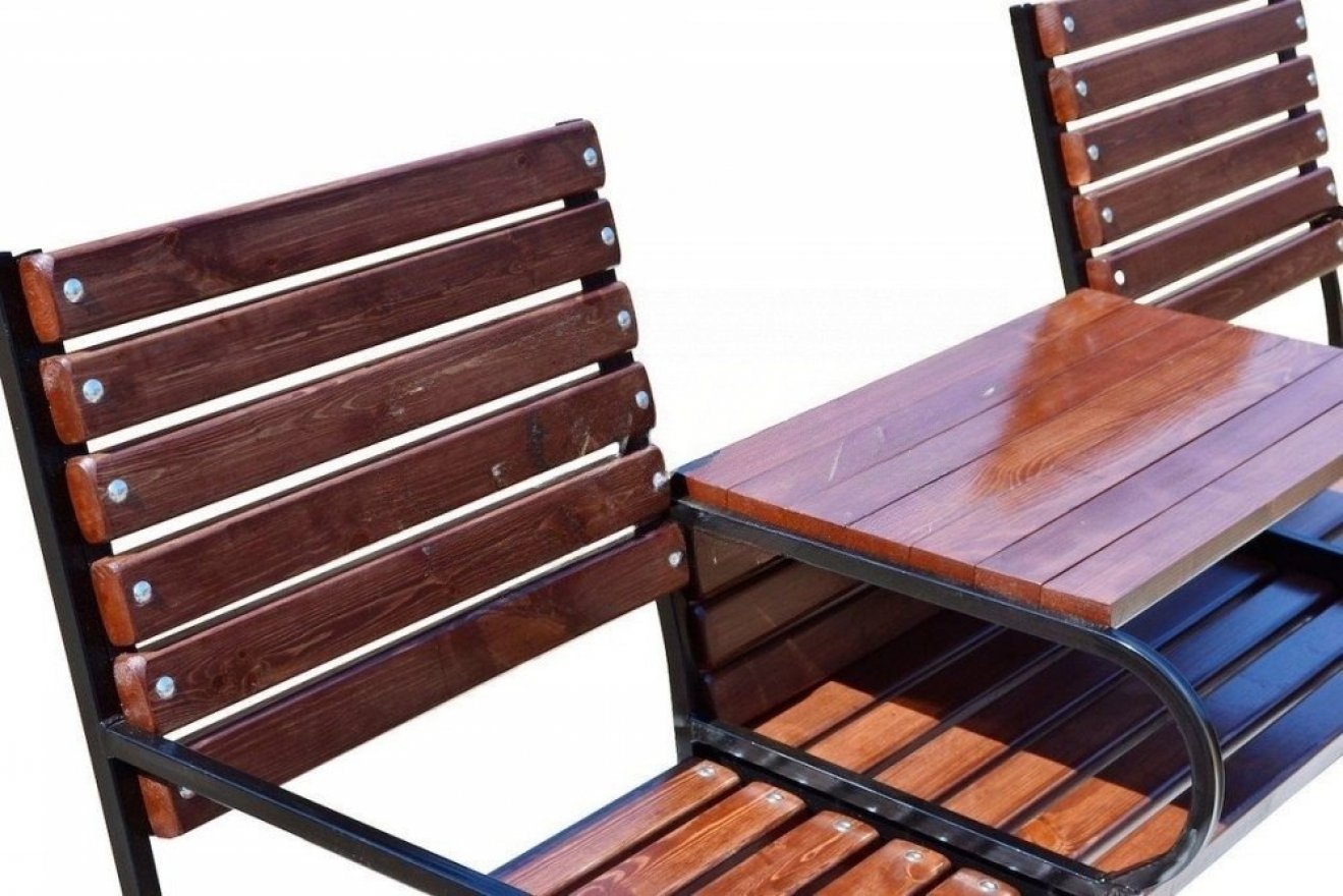 Скамейка стальная TORUDA 069 - вид 4