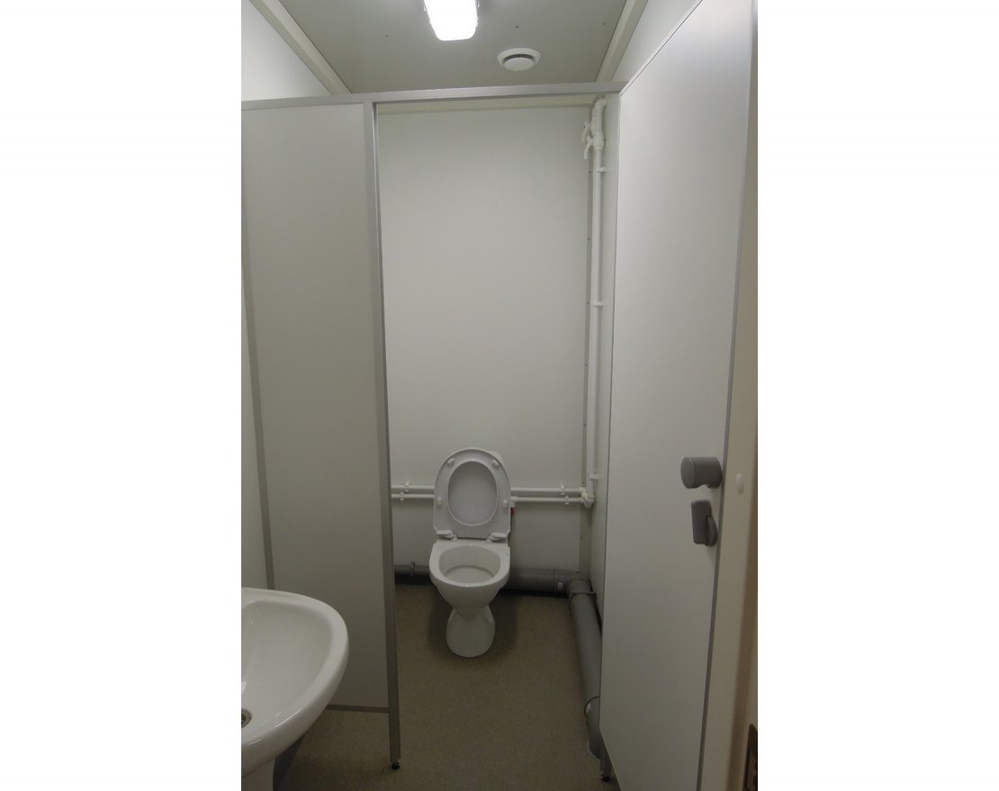 Стандартный сетевой модульный туалет М+Ж+МГН 1244 - вид 3