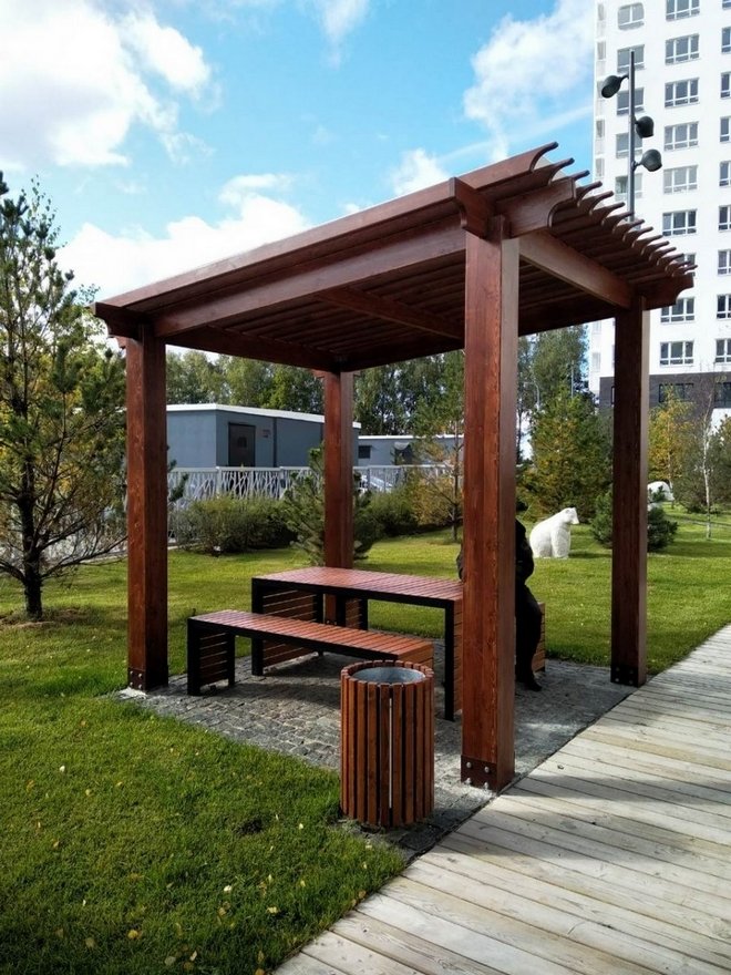 Теневой навес Руф 5 - вид 3