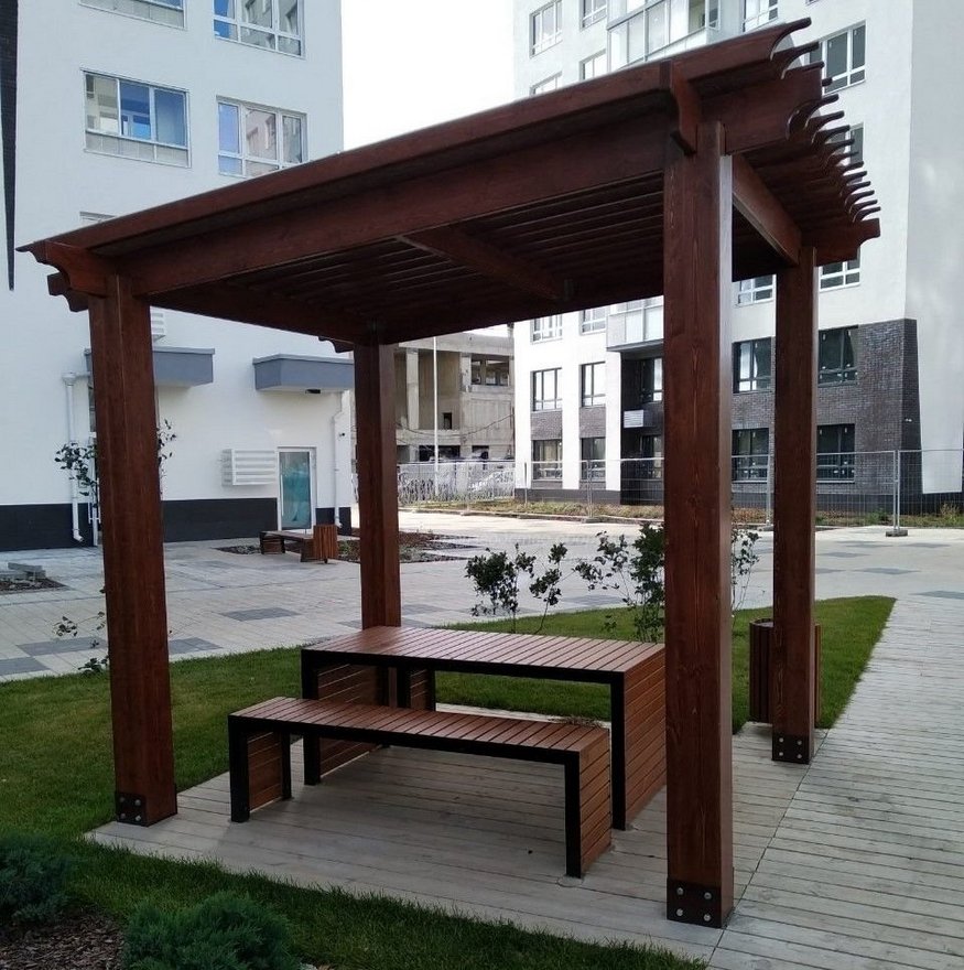 Теневой навес Руф 5 - вид 4