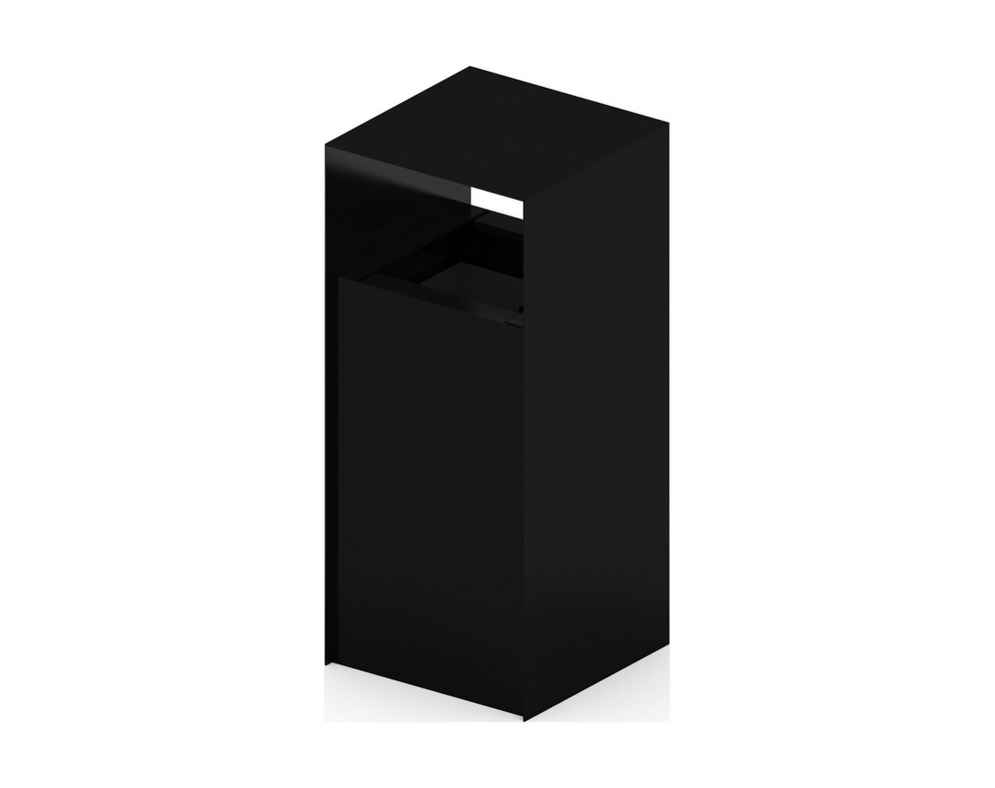 Урна парковая (черная) (под анкера) Символ 9 - вид 4