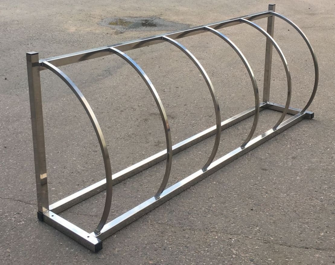 Велопарковка VP5A (нержавейка) - вид 3