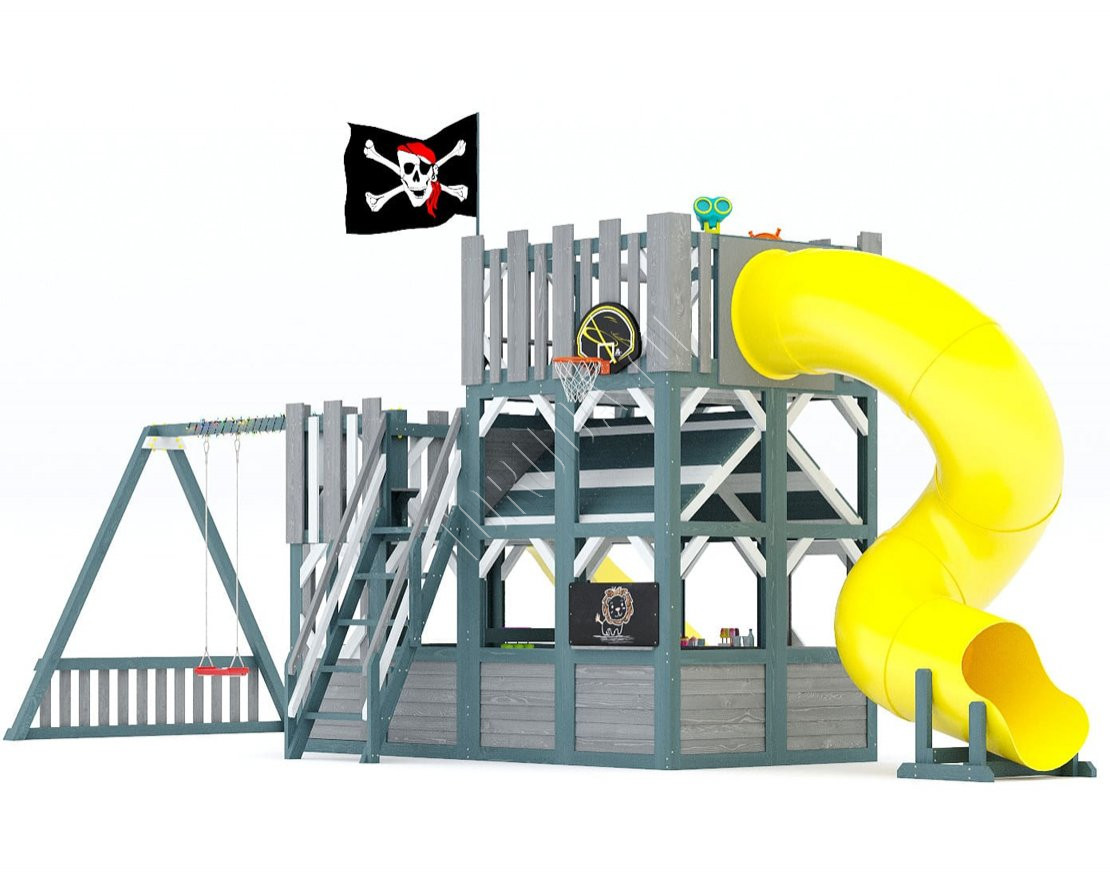 Детский игровой комплекс Домик приключений 6