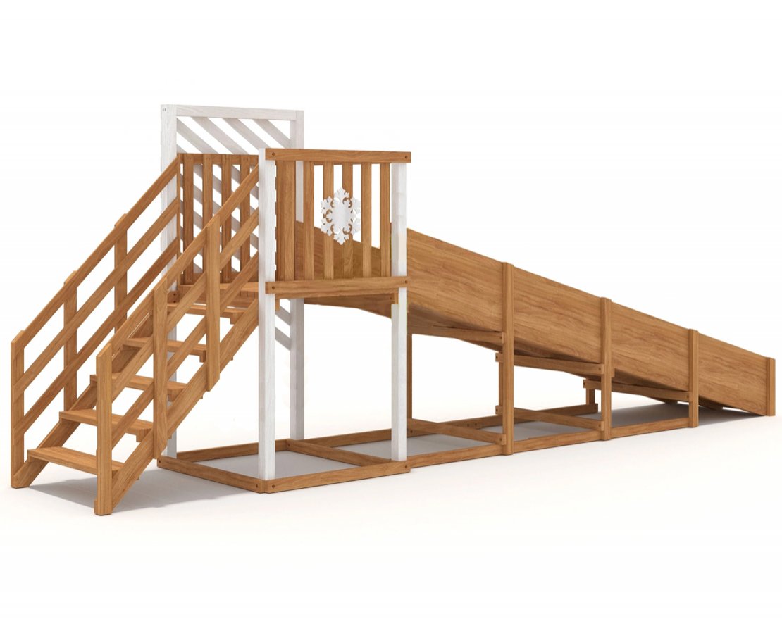 Зимняя горка Snow Fox, скат 5 м мод. 2 - вид 2